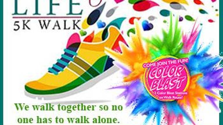 Celebrate A Life 5K Walk will be Saturday