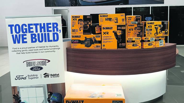 <b>Tools donated by Nielsen Ford.</b>
