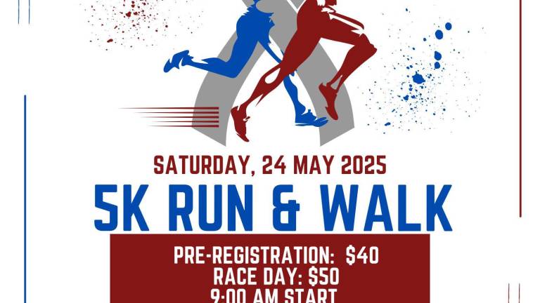 Spring 5K on Saturday in Vernon