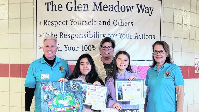 Glen Meadow students honored in Peace Poster Contest