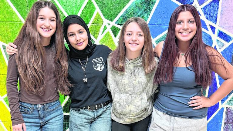 Four Sussex Middle School students selected for Junior All-State choir