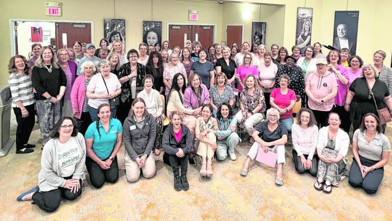 <b>Local breast cancer survivors celebrate during a previous Survivor Event at Project Self-Sufficiency.</b>