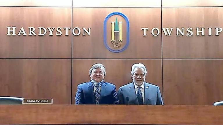 Hardyston mayor and deputy mayor are ready for 2021